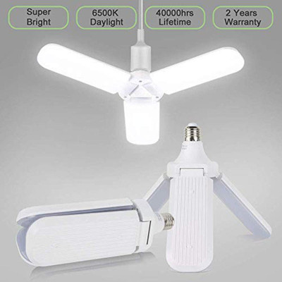 IMMUTABLE 50 W Eye Safety Compliance T-Bulb B22 LED Bulb(White)
