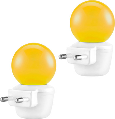 Magik 0.5 W Basic Decorative 2 Pin LED Bulb(Yellow, Pack of 2)