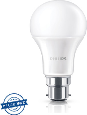 PHILIPS 12 W Basic Standard B22 LED Bulb(White)