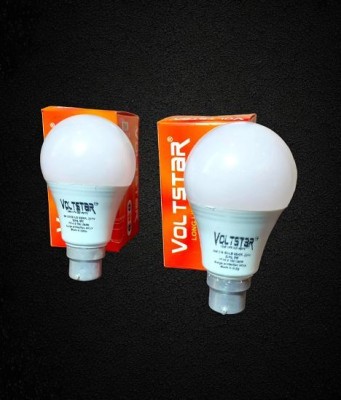 Voltstar 9 W Standard B22 D LED Bulb(White, Pack of 2)