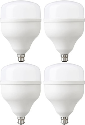 DEVICE 40 W Basic Standard B22 LED Bulb(White, Pack of 4)