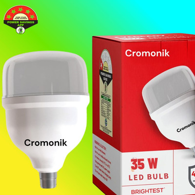 Cromonik 35 W Inverter Round B22 D LED Bulb(White)