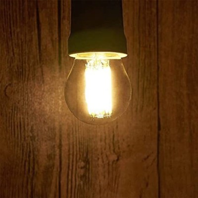 ZOREZA 4 W Globe E27 Basic LED Bulb(Yellow)