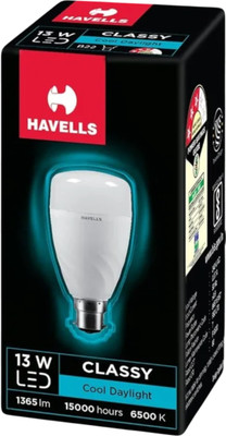 HAVELLS 13 W Basic Standard B22 LED Bulb(White)