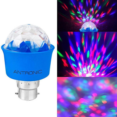 ANTRONIC 4 W Color Changing Decorative B22 Decorative Bulb(Multicolor)