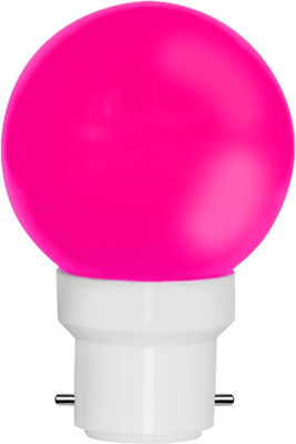 Fybros 0.5 W Basic Decorative B22 LED Bulb(Pink)
