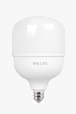 PHILIPS 40 W Basic Round E27 LED Bulb(White)