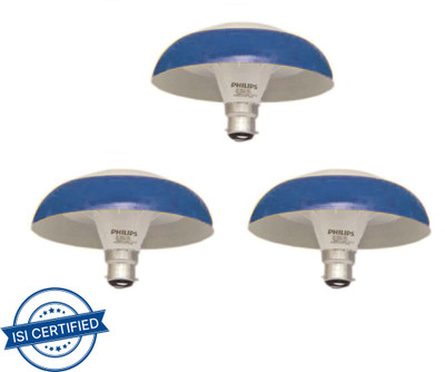 PHILIPS 8 W Basic Decorative B22 LED Bulb(Blue, Pack of 3)