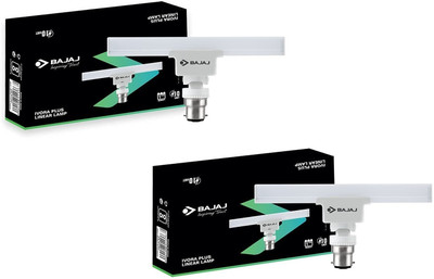 BAJAJ 10 W Basic T-Bulb B22 LED Bulb(White, Pack of 2)
