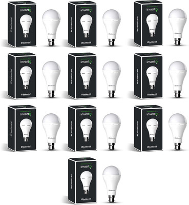 Gold Medal 9 W Basic Standard B22 Inverter Bulb(White, Pack of 10)