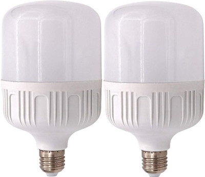 cloud search 50 W Basic Round B22 LED Bulb(White, Pack of 2)