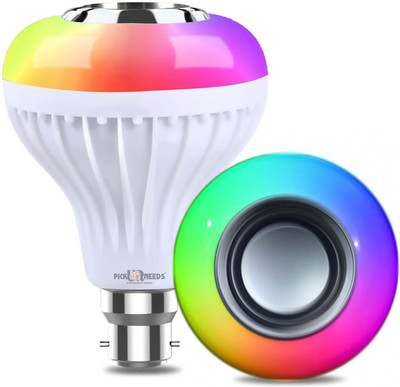 Pick Ur Needs 5 W Bluetooth Round B22 D Decorative Bulb(Multicolor)