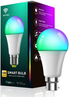 ELEPHANTBOAT 10 W Round LED Bulb(RGB)