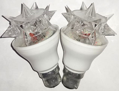 SANGITA DEVI 9 W Color Changing Decorative B22 D LED Bulb(Multicolor, Pack of 2)