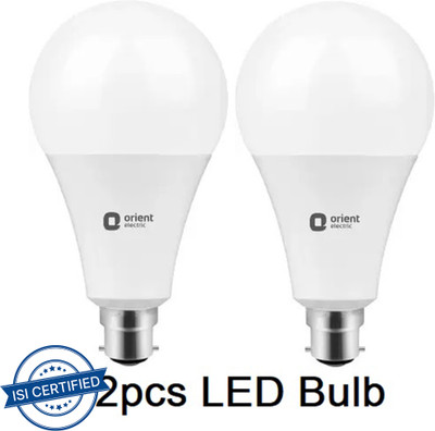 ORIENT 12 W Basic Standard B22 LED Bulb(White, Pack of 2)