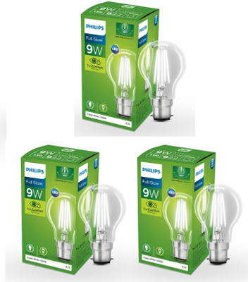 PHILIPS 9 W Basic Standard B22 LED Bulb(White, Pack of 3)