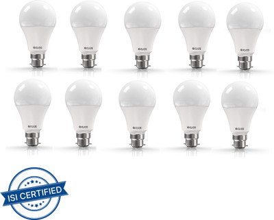 Polycab 9 W Basic Round B22 LED Bulb(White, Pack of 10)