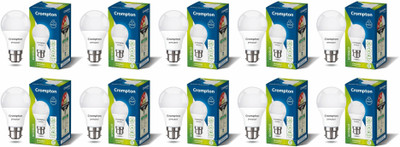 Crompton 7 W Basic Standard B22 LED Bulb(White, Pack of 10)