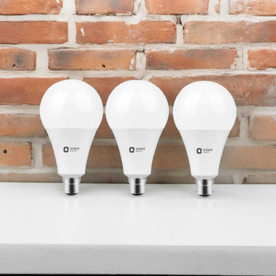 ORIENT 7 W Basic Standard B22 LED Bulb(White, Pack of 3)