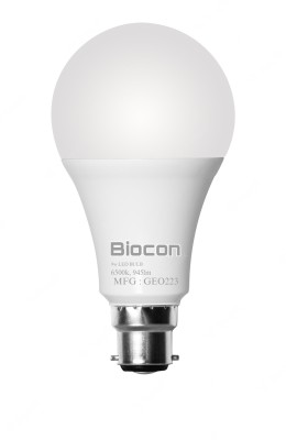 Biocon 9 W Globe B22 LED Bulb(White, Pack of 2)