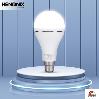 HENONIX 12 W Round B22 Inverter Bulb(White)