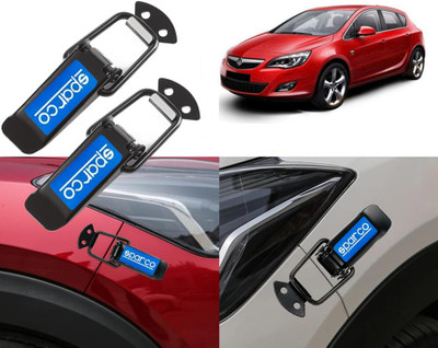 Selifaur BC316-Sparco Bonnet Side Bumper Guards Toggle Fasteners Catch Clips Bumper Cap(Pack of 2)