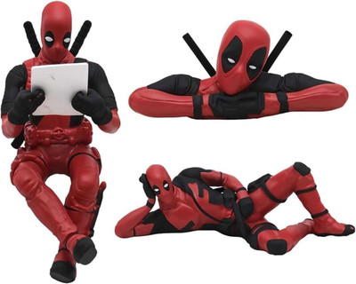 Auto MT Dead Pool Action Figure PVC Model Movable Joint for Car Office Desk Home-Decor. Car Engine Valve