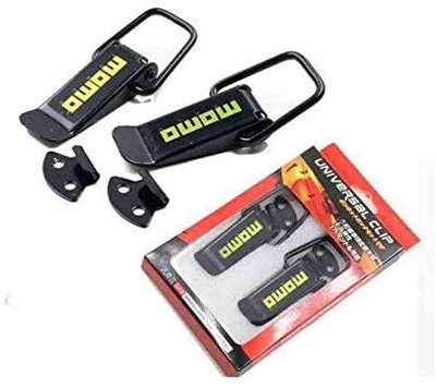 Auto MT MOMO Car Big Boot Bonnet Side Bumper Guards Toggle Fasteners Catch Clips 2PCS Bumper Cap(Pack of 2)