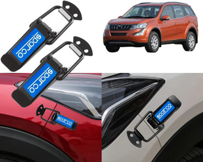 Selifaur BC196-Sparco Bonnet Side Bumper Guards Toggle Fasteners Catch Clips Bumper Cap(Pack of 2)