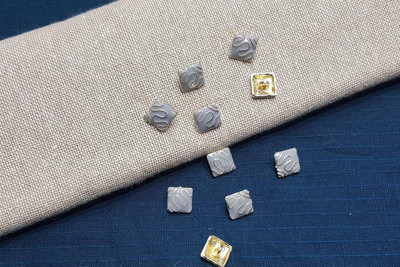 Mohan Shoppe WBTN0254J Brass Buttons(Pack of 10)