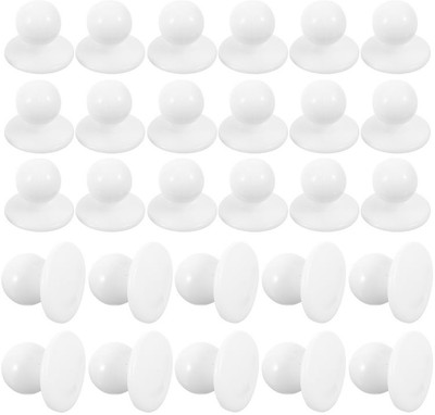 IBB Chef'S Choice Premium White Chef Coat Buttons( Pack Of 50) Nylon Buttons(Pack of 50)