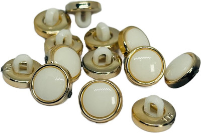 REENA Kurta Button Mens Pack of 10pc for Kurtas, Sherwani Fancy Studded Buttons Metal Buttons(Pack of 10)