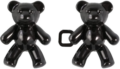 TREXEE Bear Button for Jean Adjustable Teddy Bear Waist Buckle for Loose Jean & Pants Metal Buttons(Pack of 2)
