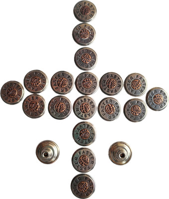 TLO JEAN'S 20 Metal Buttons(Pack of 20)