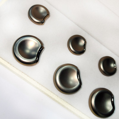 Mohan Shoppe MCNTN0145 Metal Buttons(Pack of 12)