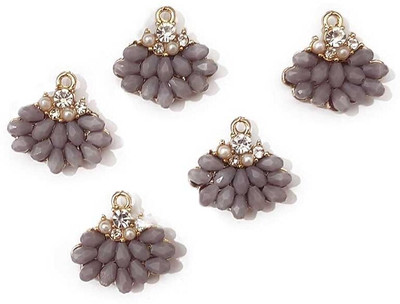 Mohan Shoppe WBTN0250B Brass Buttons(Pack of 5)