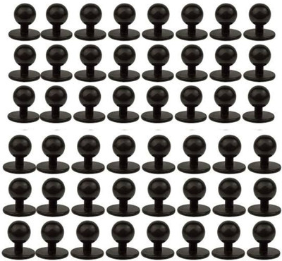 nts Black Premium Chef Coat buttons (50 Pcs) Plastic Buttons(Pack of 50)
