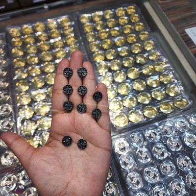 Mohan Shoppe WBTN0322A Metal Buttons(Pack of 20)
