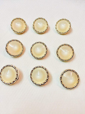 Eerafashionicing button1 Mother of Pearl Buttons(Pack of 10)