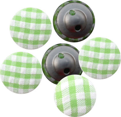 My Little Princess MLP-HM-FB021(S*6) Fabric, Metal Buttons(Pack of 6)
