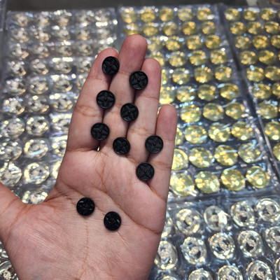 Mohan Shoppe WBTN0322 Metal Buttons(Pack of 20)