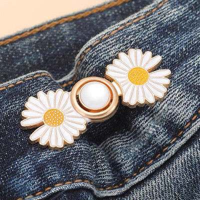 ZOMBIO Jeans Button Pins Waist Tightener Set Brooch(Multicolor)