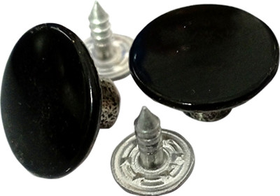 Aakriti Metal Buttons 1.5cm / 15mm Blazer Buttons Set for Blazers, Suits, Jackets Metal Buttons(Pack of 50)