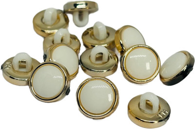 REENA Kurta Button Mens Pack of 10pc for Kurtas, Sherwani Fancy Studded Buttons Metal Buttons(Pack of 10)