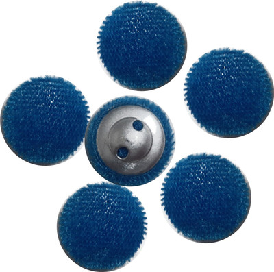 My Little Princess MLP-HM-FB108A Velvet, Metal Buttons(Pack of 6)