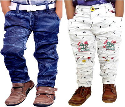 AD & AV Regular Fit Boys Multicolor Trousers