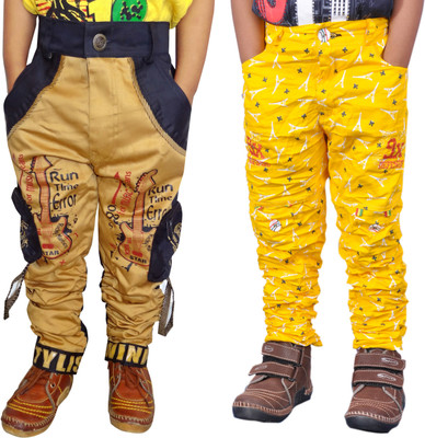AD & AV Regular Fit Boys Multicolor Trousers