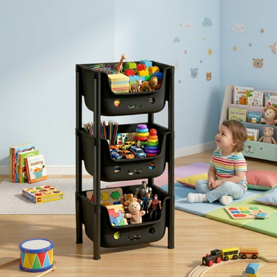 Surety for Safety Multi-Layer Office Storage Drawer Unit for Daily Essentials Plastic Free Standing Cabinet Offers & Cashback