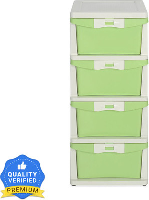 Nilkamal Chester 24 Plastic Free Standing Cabinet(Finish Color - Light Green, DIY(Do-It-Yourself))