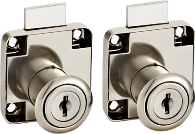 Smart Shophar Multipurpose Cabinet Drawer Lock with 2 Key Rev-A-Lock Cabinet Security System(Pack of 2)